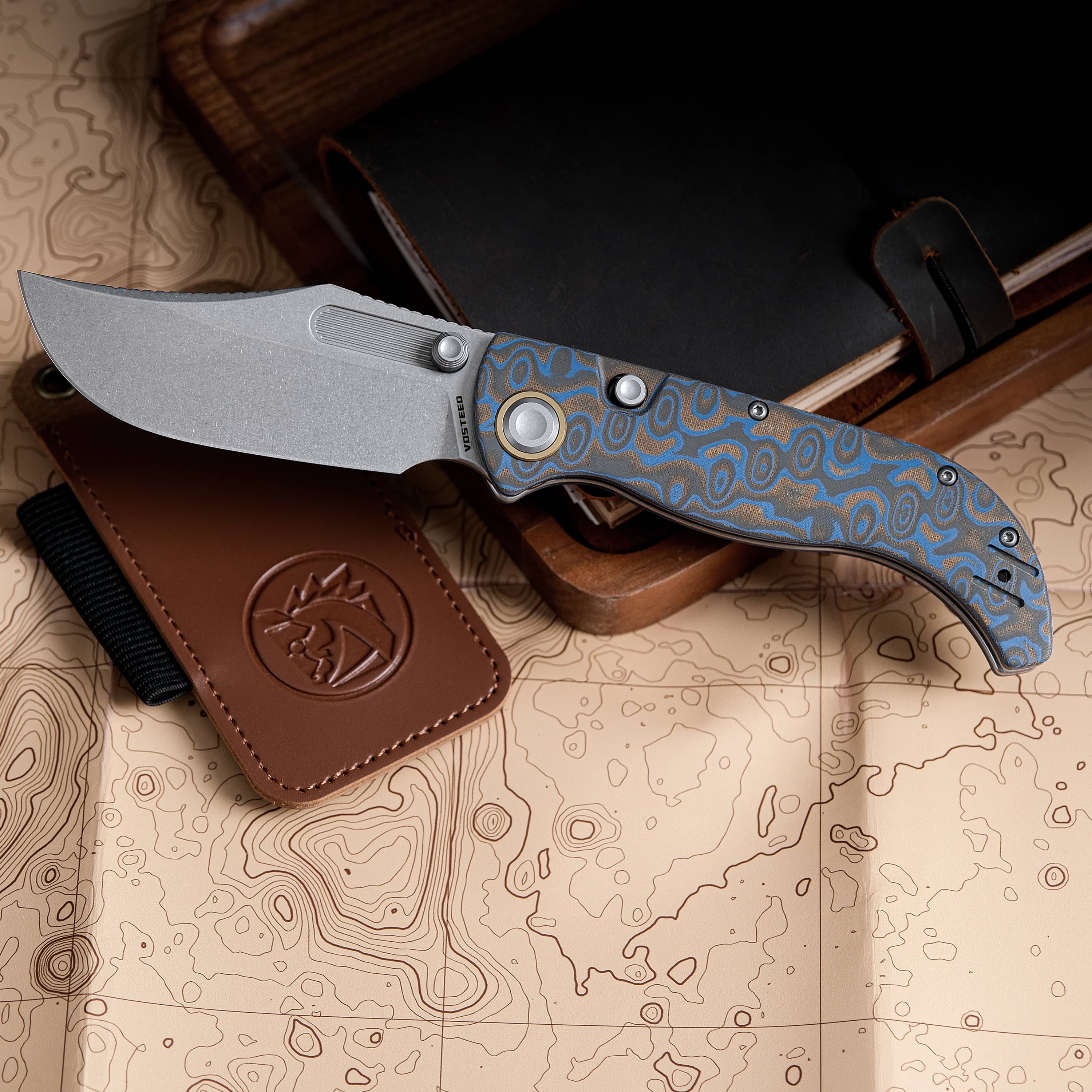 Naga Top Liner Lock Folding Knife - 3.47