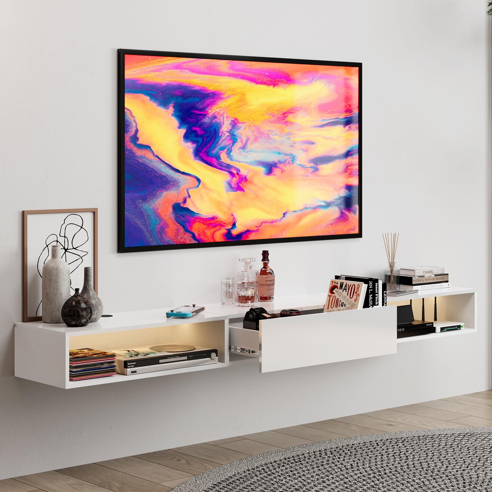 Modern Floating TV Stand 88