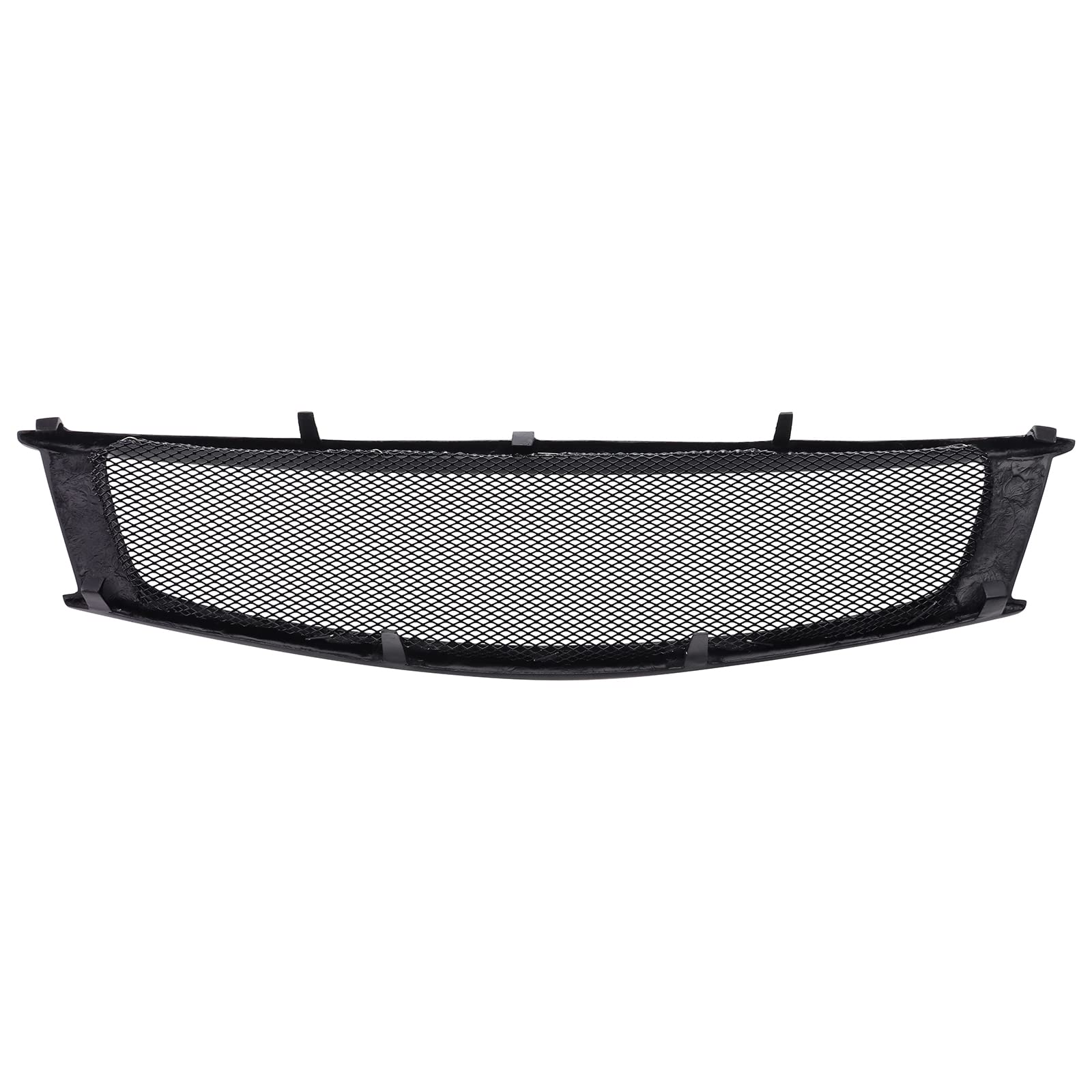 Infiniti G37 Coupe Front Upper Bumper Mesh Grill Grille (2008-2013) - Glossy Black Replacement for Enhanced Style & Airflow - Perfect for Car Enthusiasts & Performance Upgrades