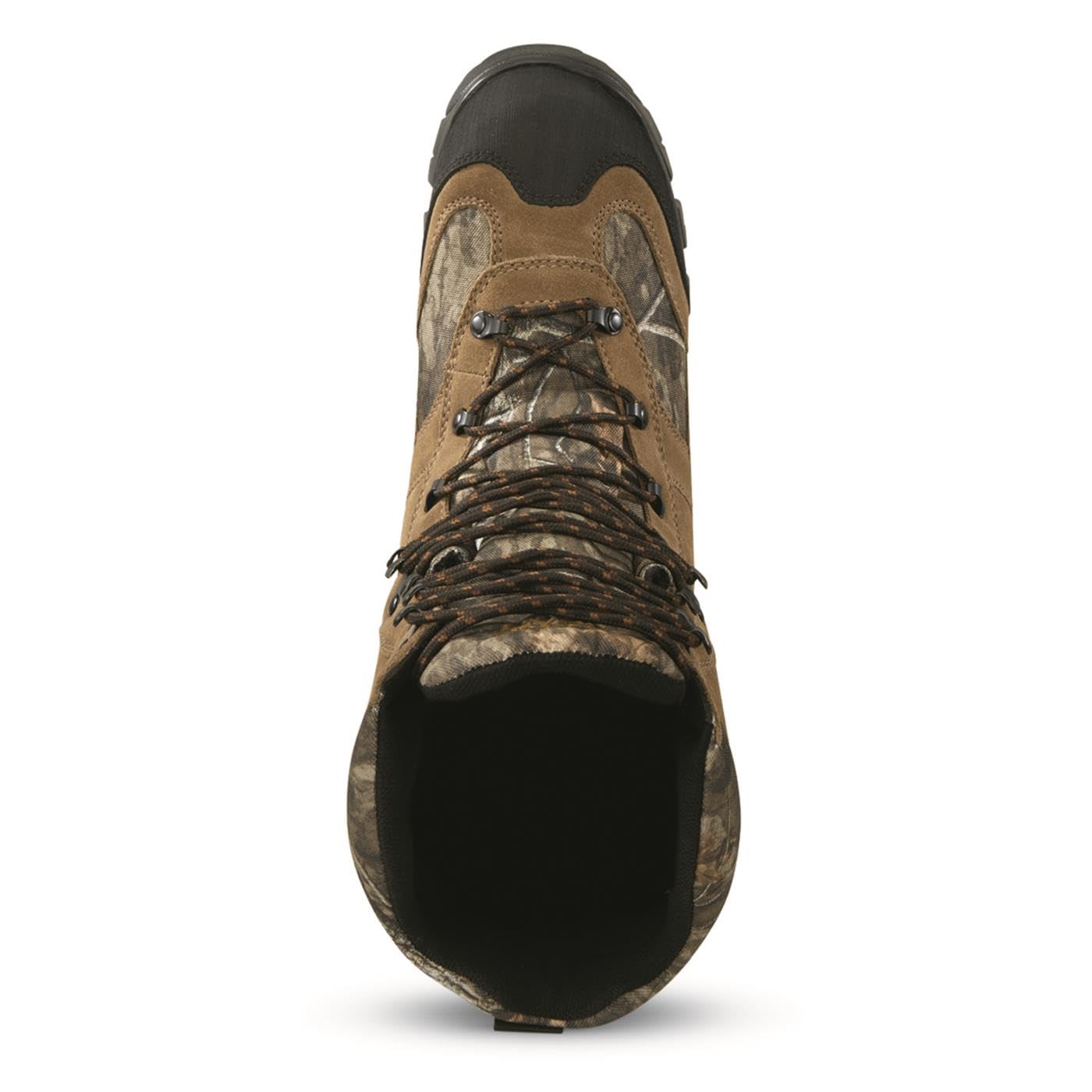 Guide Gear Giant Timber II Men's Waterproof Insulated Hunting Boots - 1400 Gram Thinsulate, Lace-Up Hiking Shoes for Cold Weather & Outdoor Adventures