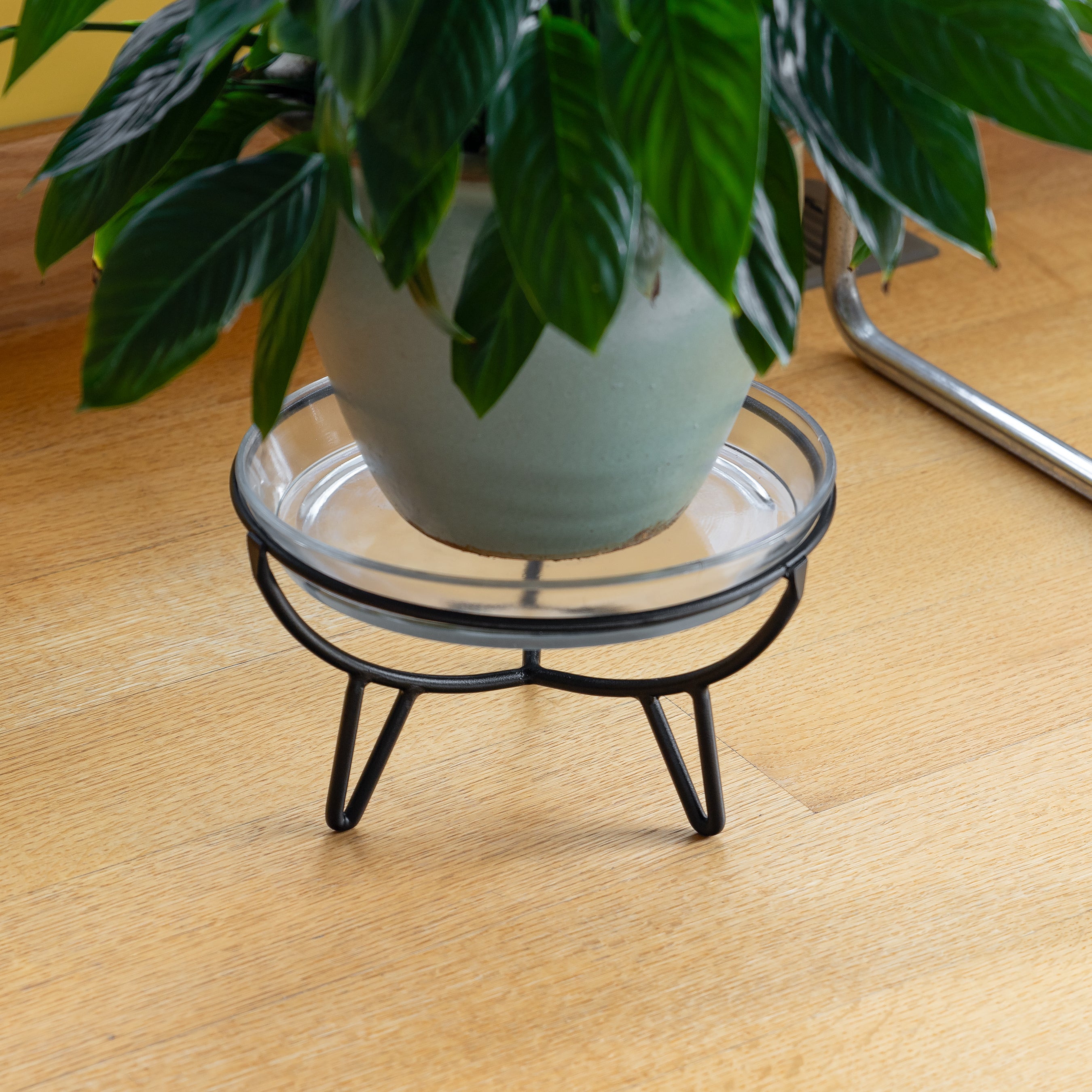 Achla Designs Frida Plant Stand - Modern Indoor & Outdoor Flower Pot Holder for Home Decor, Garden, Patio, and Balcony