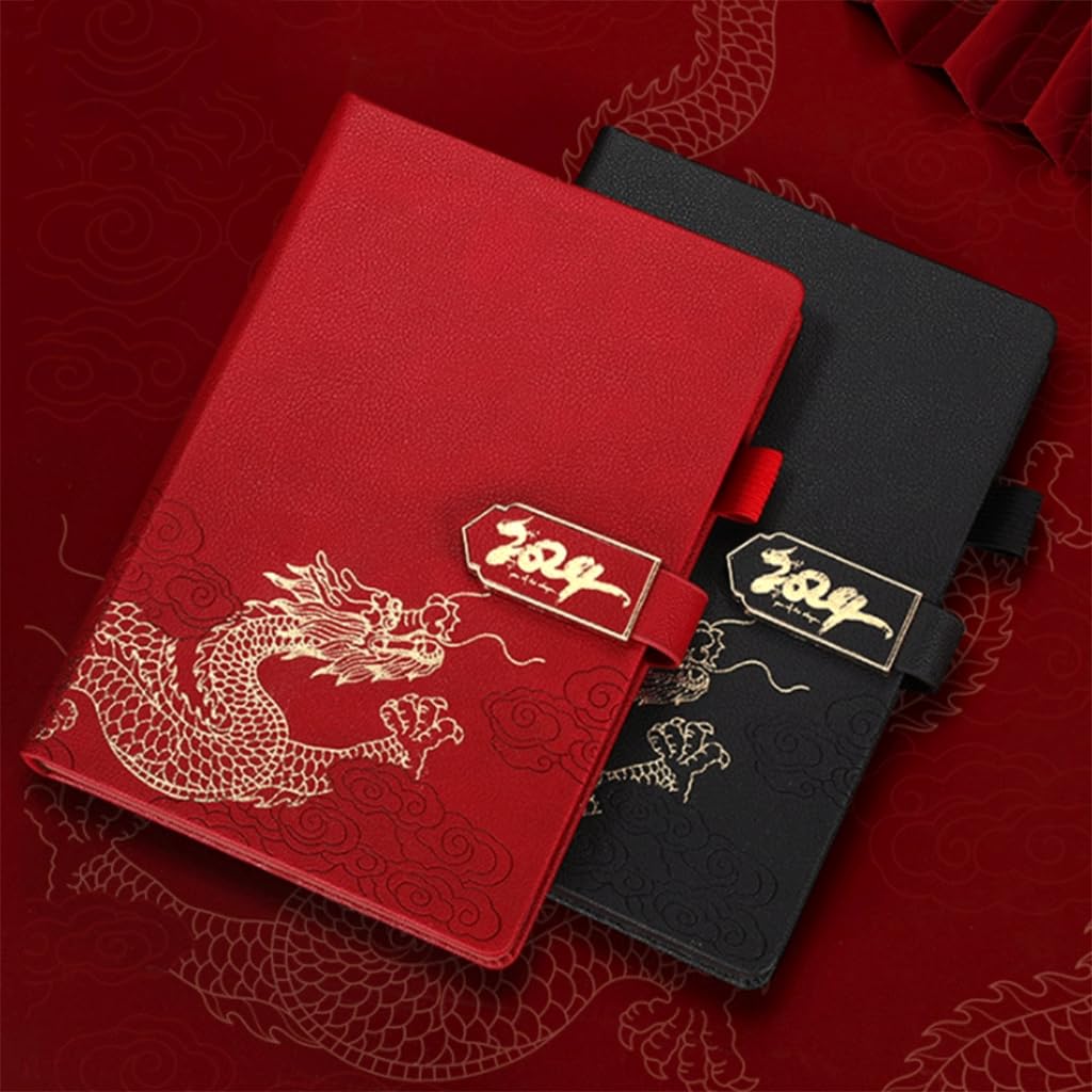 Premium A5 Leather Notebook - 400 Pages (200 Sheets) for Writing, Note Taking & Daily Planning | Perfect for Office, School & Home Use | Durable & Portable Journal for Work, Study & Personal Organization