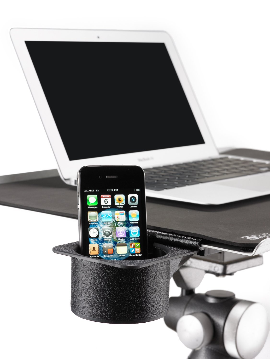 Tether Tools Aero Cup Holder - Secure Camera & Phone Mount for DSLR, Mirrorless, and Smartphones | Perfect for Vlogging, Filmmaking, and Outdoor Photography