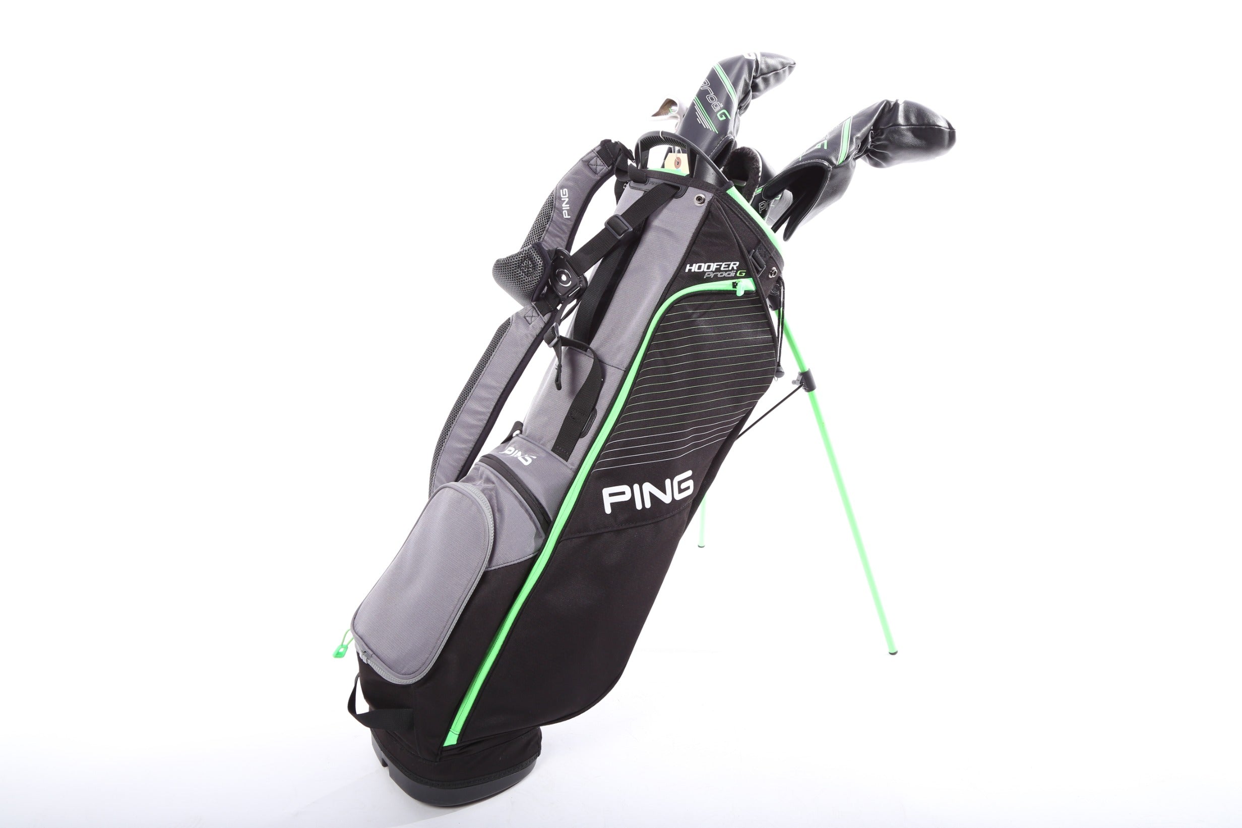 Ping Prodi G Red Dot Junior Golf Club Set - Right Handed Driver, Fairway Wood, 7 Iron, 9 Iron, Pitching Wedge, Sand Wedge & Putter - Perfect for Youth Golf Training & Tournament Play