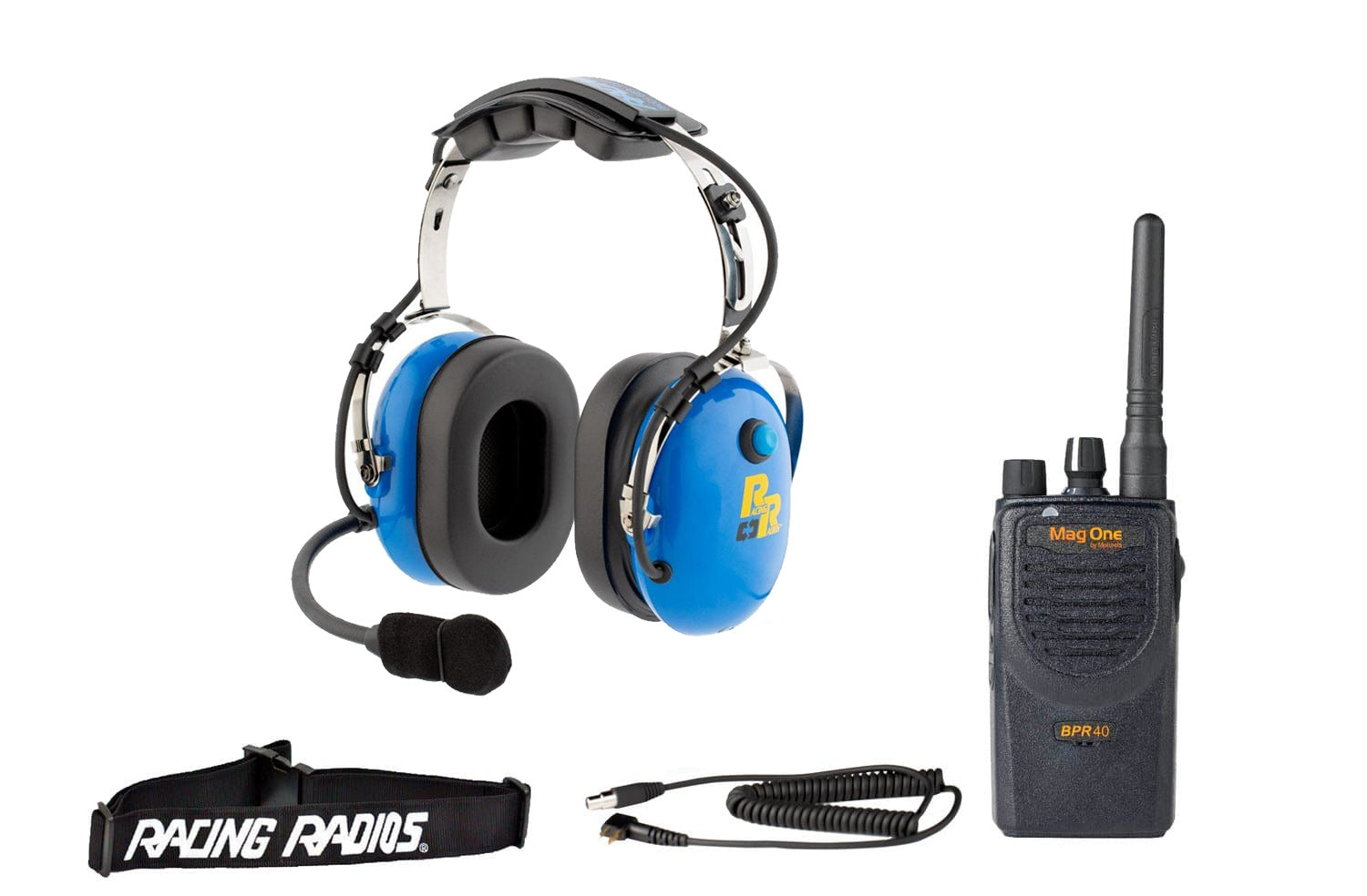 MagOne BPR 40 Walkie Talkie 2-Way Radio Crew Member Package - Long Range Communication for Construction, Warehouse & Event Teams