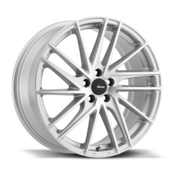 Advanti Turbina Silver Machine Face 20x8.5 +35 5x112mm 66.6mm Wheel Rims - High Performance Alloy Wheels for Audi, BMW, VW - Perfect for Street Racing & Car Upgrades