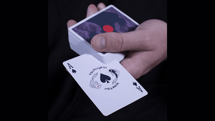 Premium Tsukuyomi Kisetsu Japanese Anime Playing Cards - Elegant Design for Magic Tricks, Poker Games & Collectors (52 Cards Deck) - Perfect for Cardistry, Gift Giving & Anime Fans