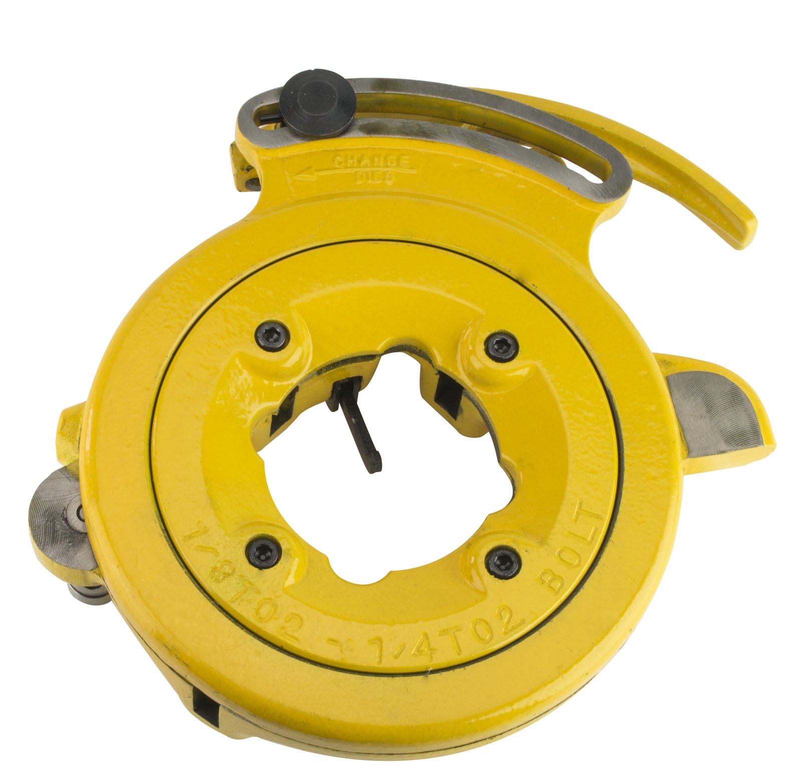 Steel Dragon Tools 97075 Model 815A Universal Self-Opening Die Head - Compatible with RIDGID 300 & 535 Pipe Threading Machines - Quick Open Right Hand Threading Tool for Plumbing & Pipe Fitting Projects