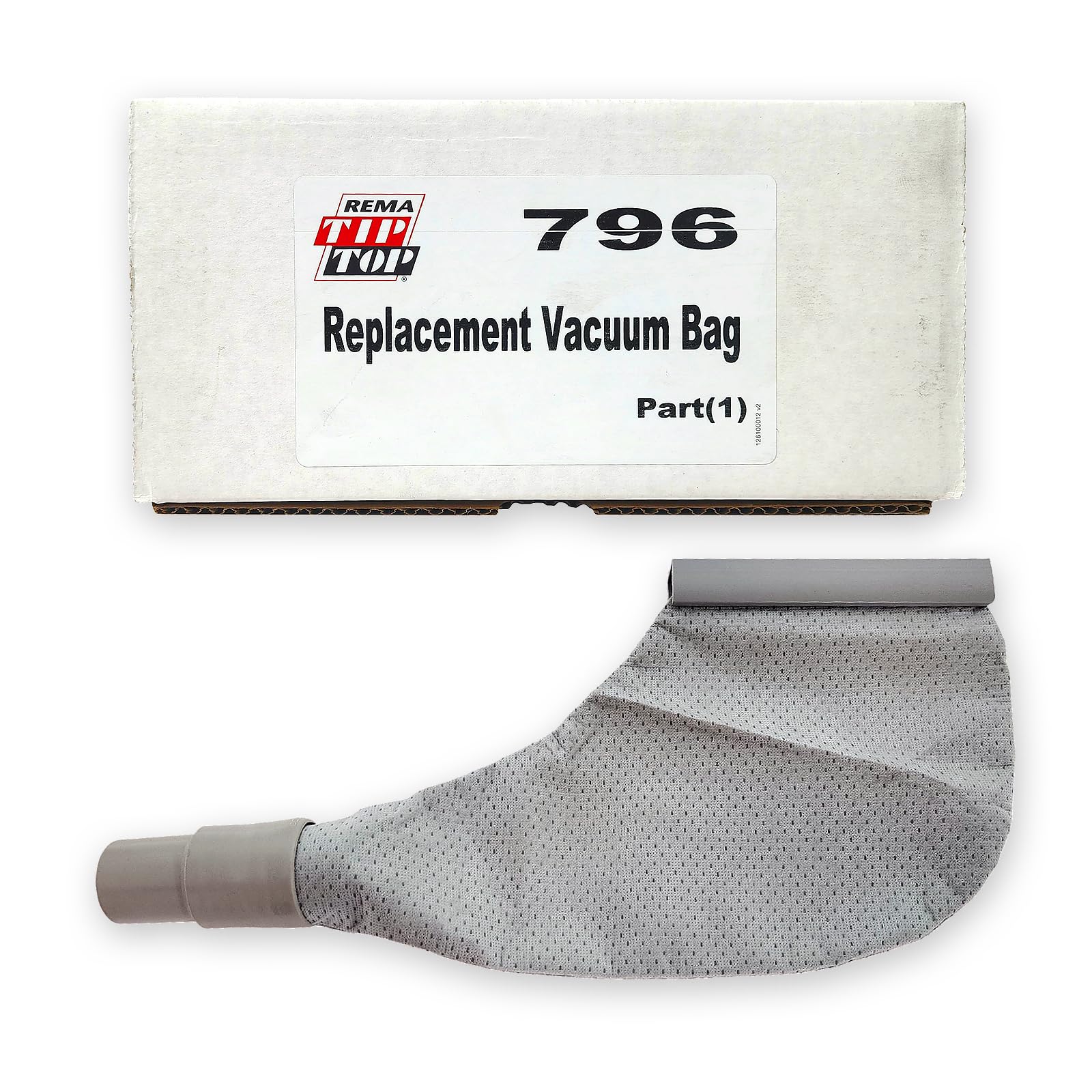 REMA TIP TOP No. 796 Replacement Vacuum Bag for Hand Held Wet/Dry Shop Vacuum - Compatible with REMA Air Operated Vacuums for Tire Repair Stations & Auto Shops - Durable Dust Collection for Automotive Maintenance & Workshop Cleaning