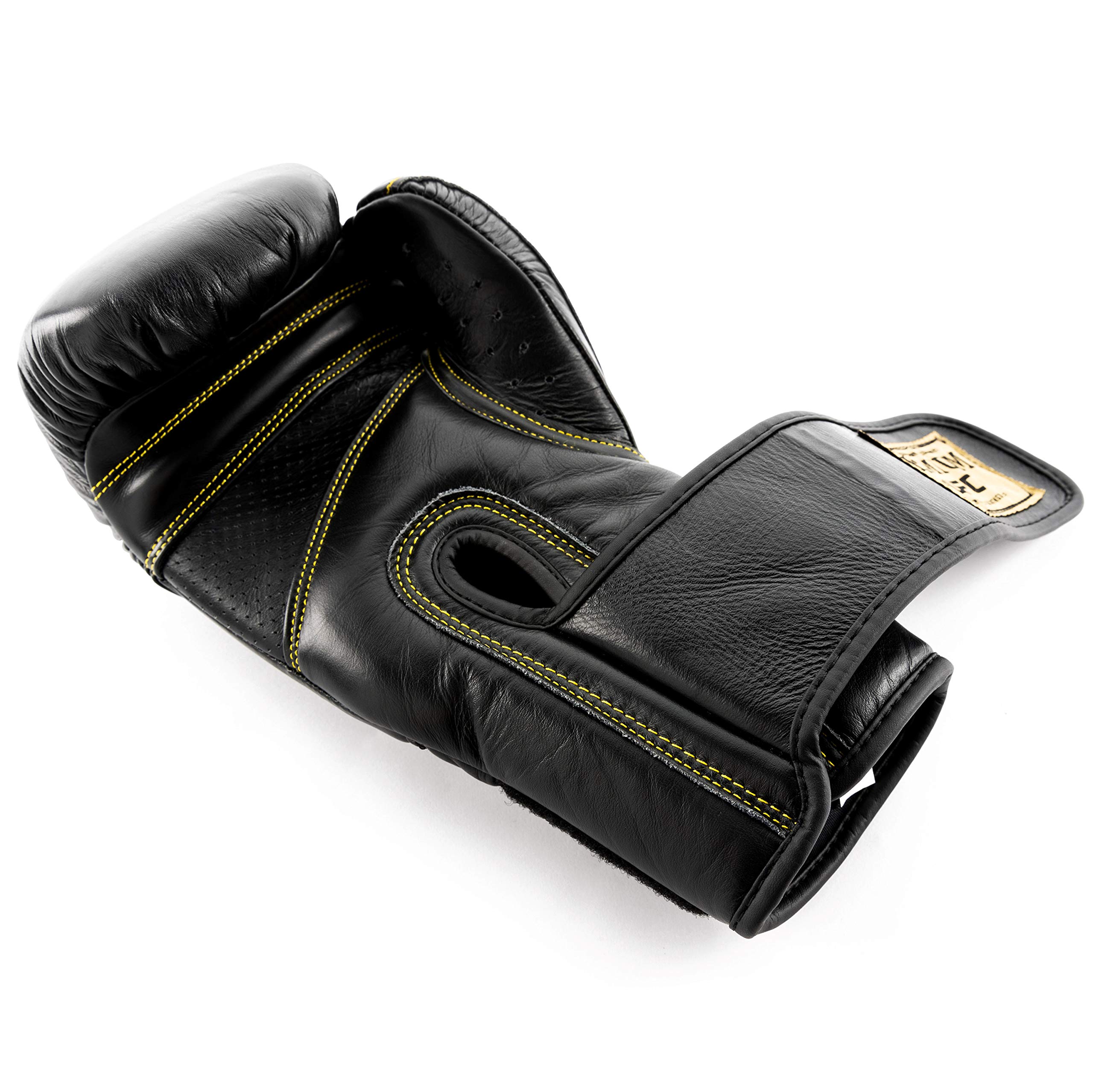 UFC Pro Champ Hook & Loop Training Gloves - Premium MMA Stand Up Sparring Gloves for Boxing, Kickboxing & Muay Thai Practice