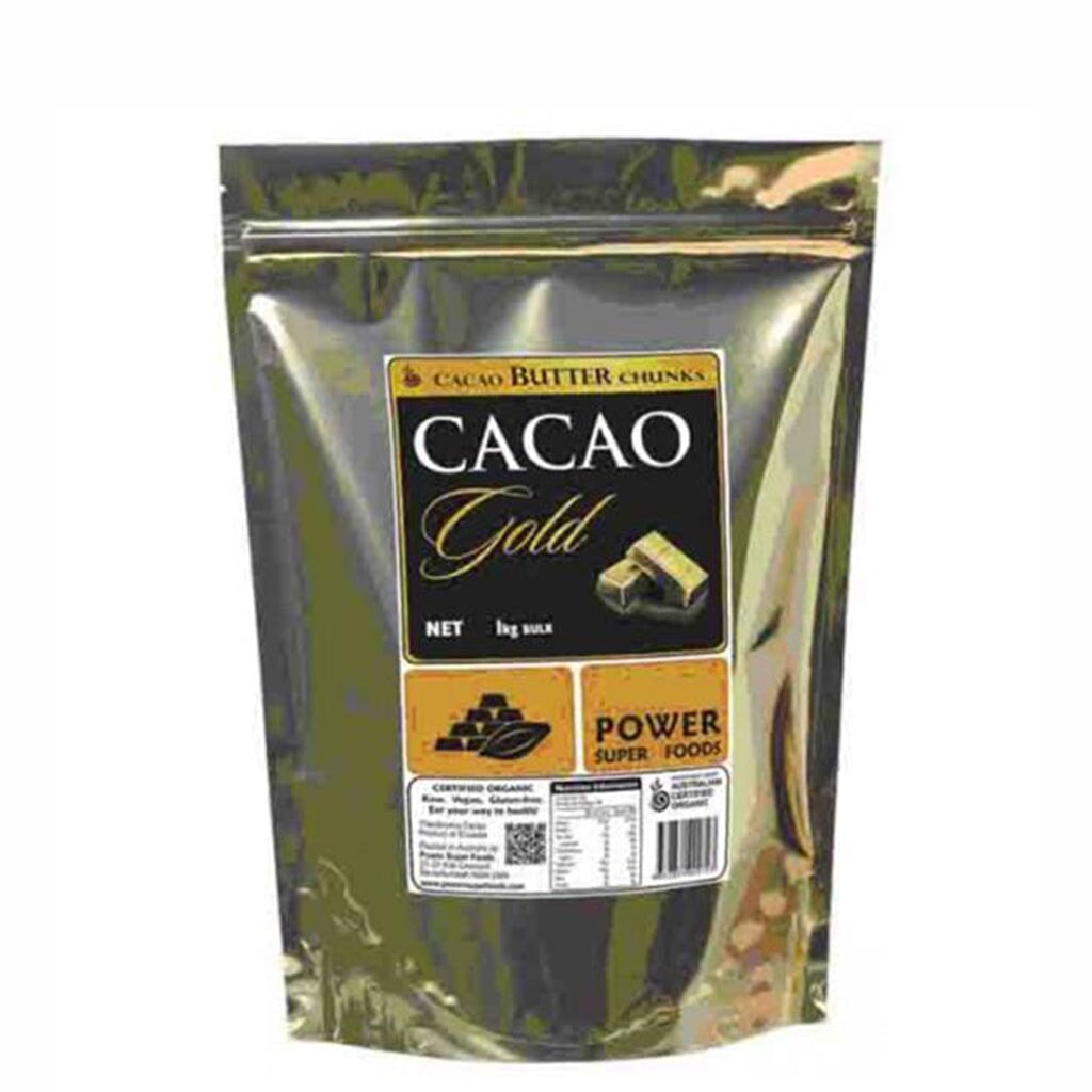 Premium Organic Cacao Butter Chunks - Raw, Unrefined, Vegan - Perfect for Baking, Chocolate Making, DIY Skincare & Healthy Recipes