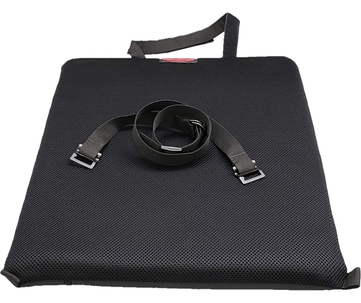 Airmax Gel Seat Cushion for Car - Lumbar Support & Comfort for Long Drives - Perfect for Commuting, Road Trips & Travel