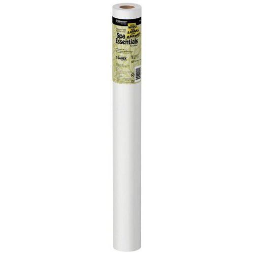 4-Pack Graham Professional Spa Essentials White Table Paper Rolls - Bulk Disposable Facial Bed Sheets for Massage, Waxing & Beauty Salon Use