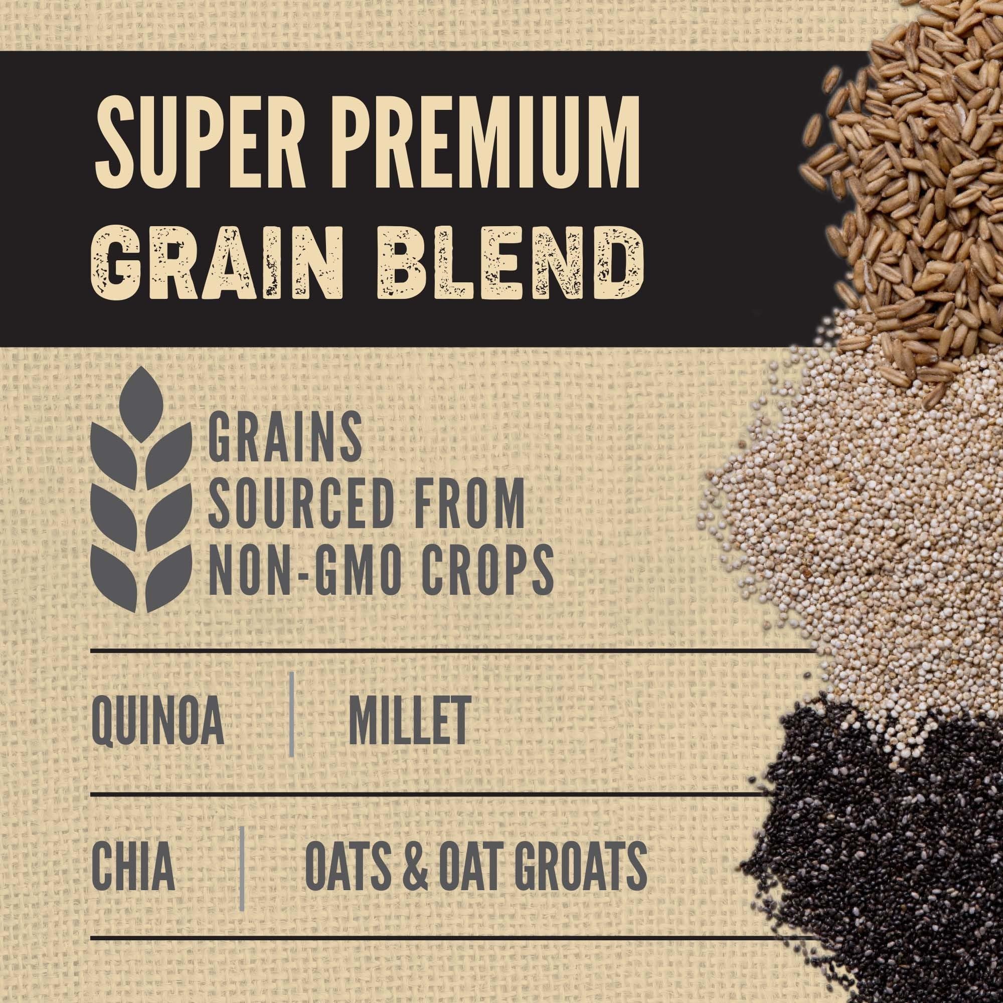 ORIJEN Amazing Grains Original Dry Dog Food - High Protein, Grain-Inclusive Kibble with Fresh & Raw Ingredients for Adult Dogs - Perfect for Active Pets & Training Rewards