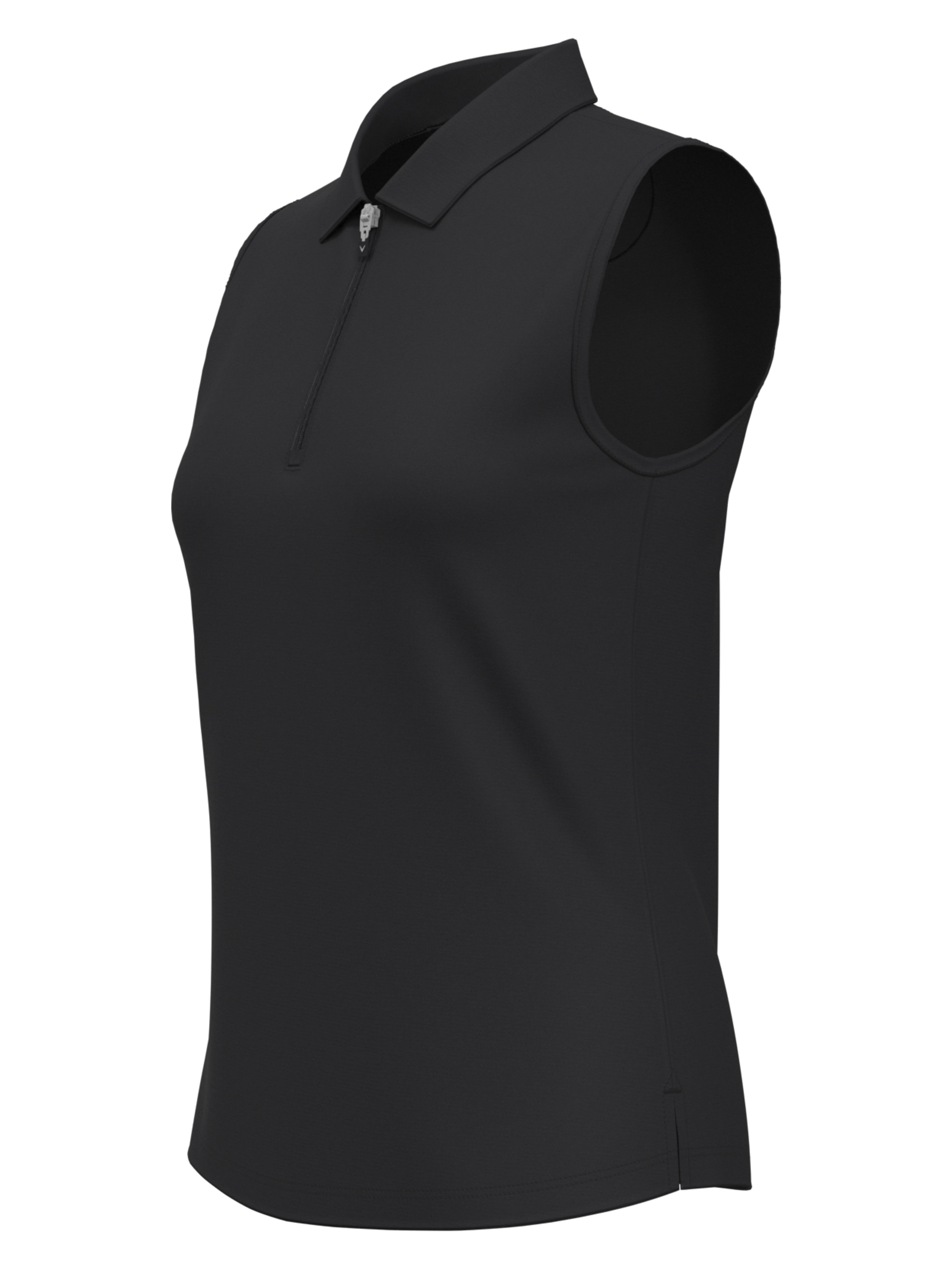 Women's 1/4 Zip Sleeveless Golf Polo Shirt - Moisture Wicking & UV Protection for Golf, Tennis & Outdoor Sports