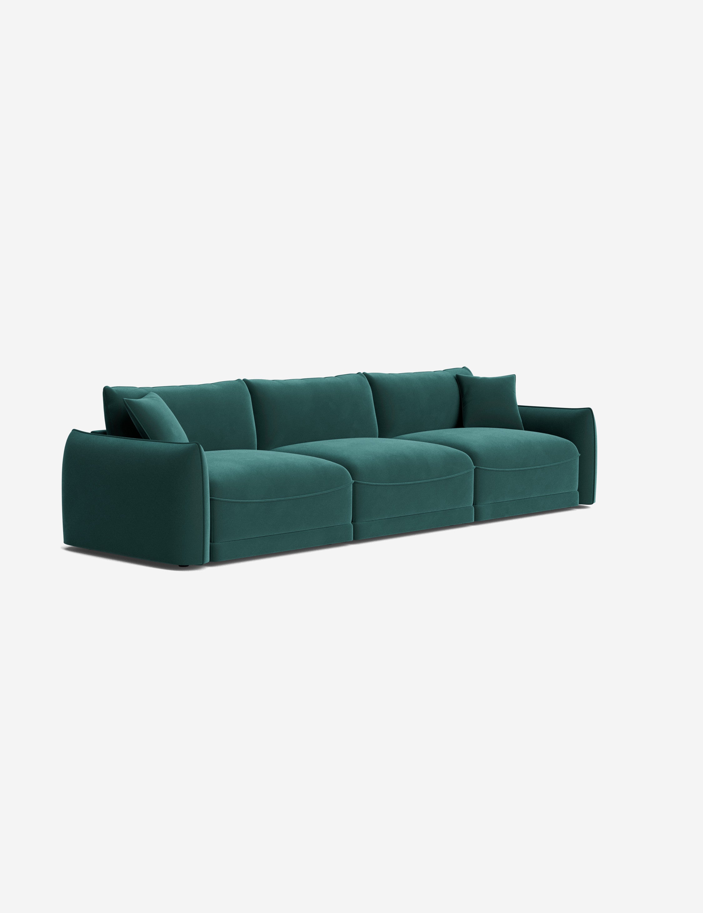 Balmer Sofa - Modern Comfortable Couch for Living Room, Lounge & Office - Soft Fabric Upholstery with Sturdy Frame - Perfect for Relaxing, Entertaining & Small Spaces
