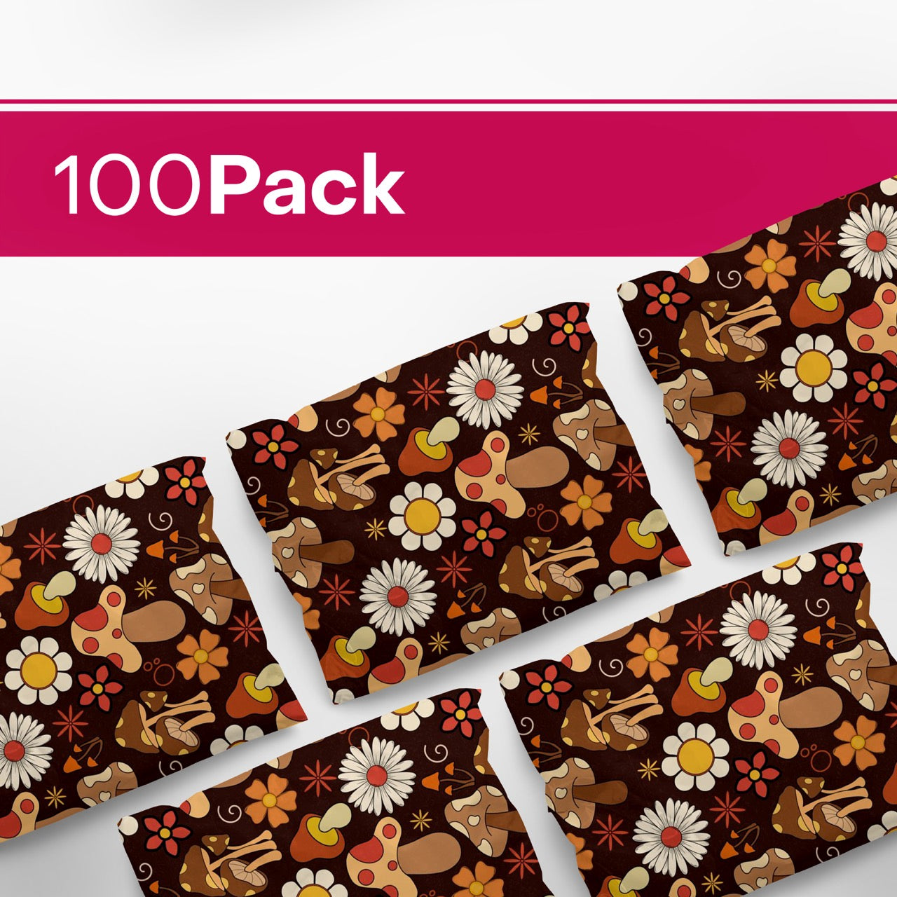 Eco-Friendly Mushroom Poly Mailers 10x13 Inches - Waterproof Shipping Envelopes for Ecommerce, Small Business & Online Stores - Perfect for Clothing, Jewelry & Lightweight Packages