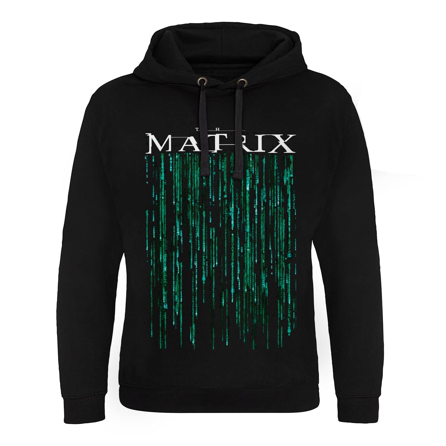 The Matrix Officially Licensed Epic Hoodie - Black | Unisex Pullover Sweatshirt for Men & Women | Perfect for Cosplay, Movie Nights & Streetwear Fashion