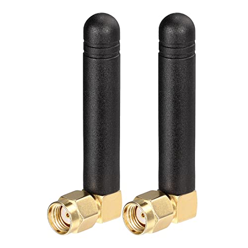 Right Angle Antenna RP-SMA Male