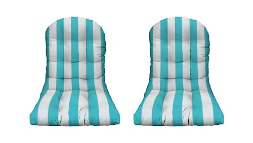 Cancun & White Cabana Stripe