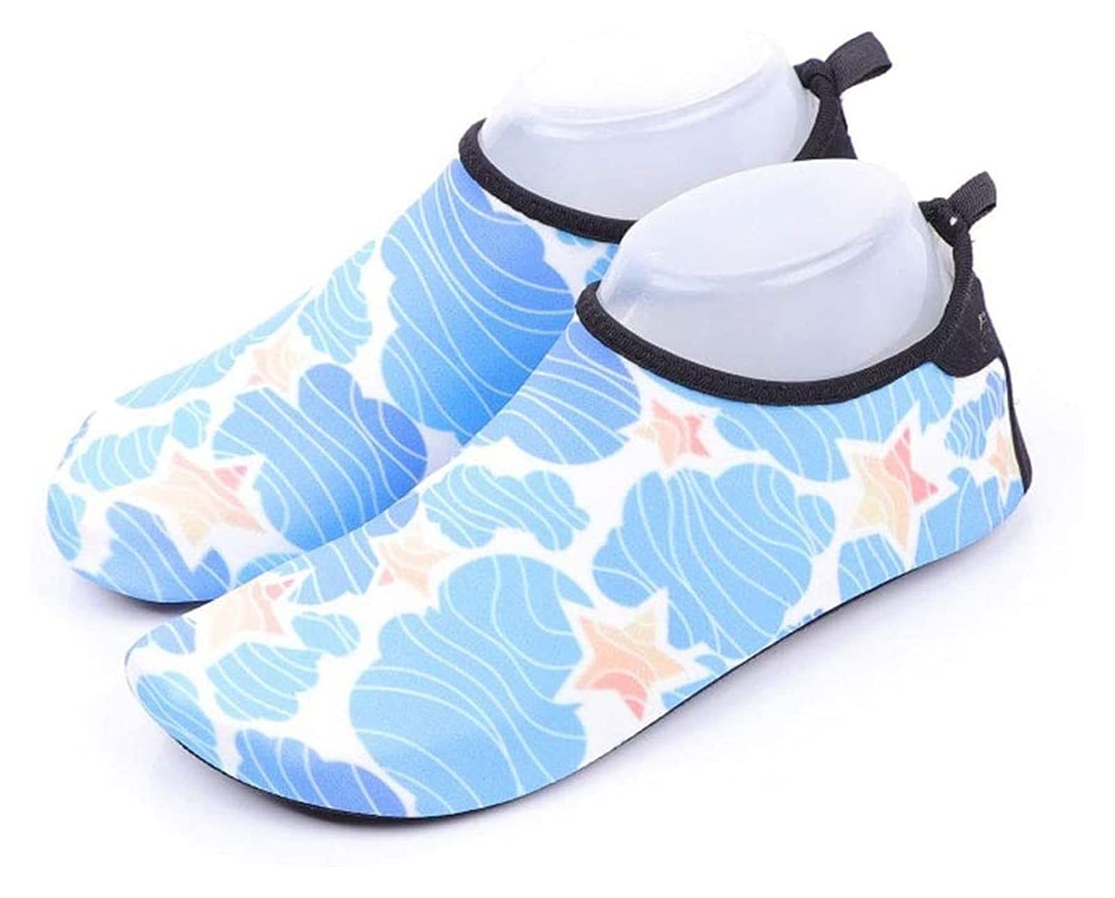 **Men's & Women's Water Shoes - Non-Slip Beach Shoes for Snorkeling, Diving, Treadmill & Indoor Baby Floor Socks - Soft Sole Outdoor & Seaside Activities**    *(Perfect for Beach Walking, Swimming, Yoga, Gym & Water Sports)*