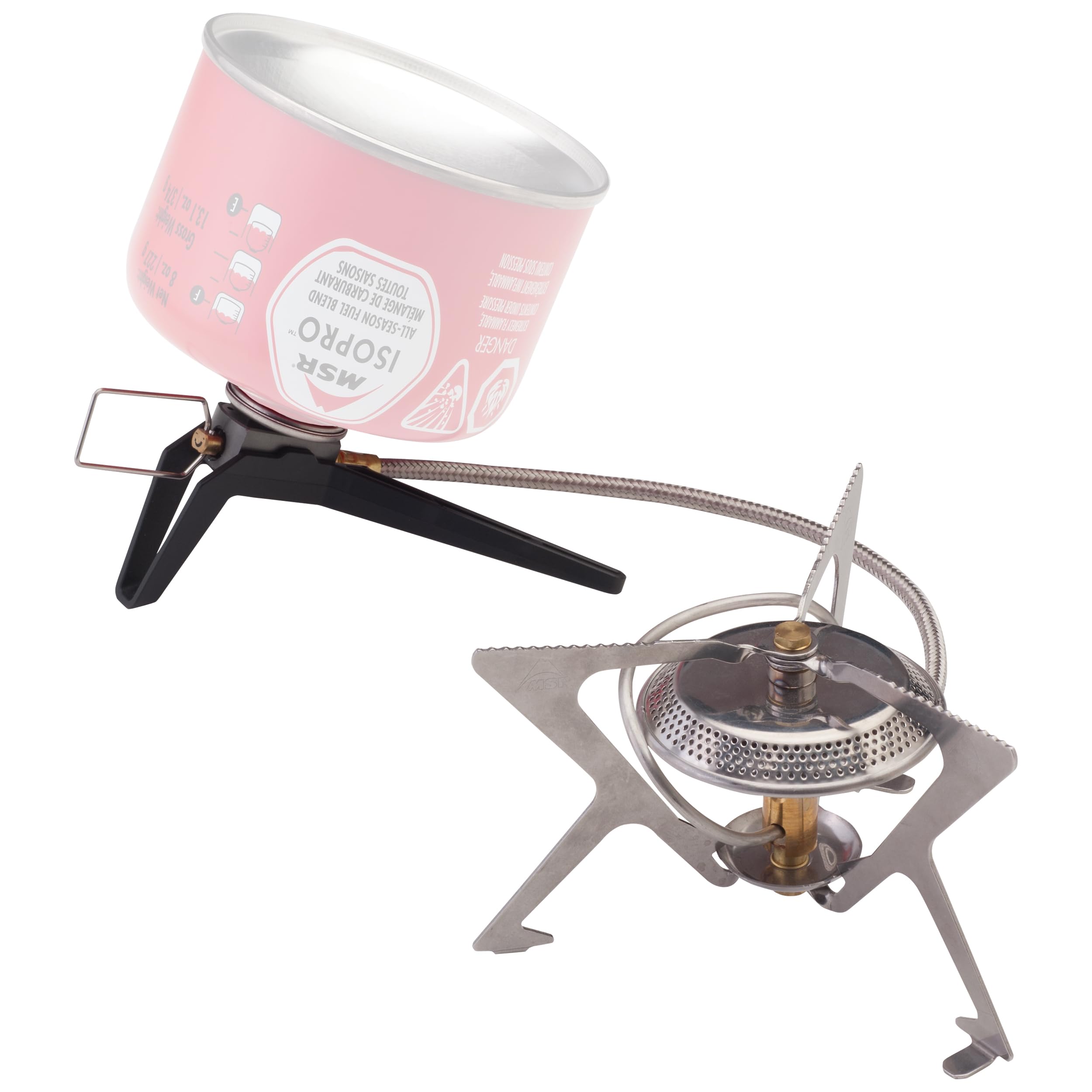 MSR WindPro II Lightweight Backpacking Stove - All-Weather Camping Stove for Hiking, Mountaineering & Outdoor Adventures - Perfect for Windy Conditions & High Altitude Cooking