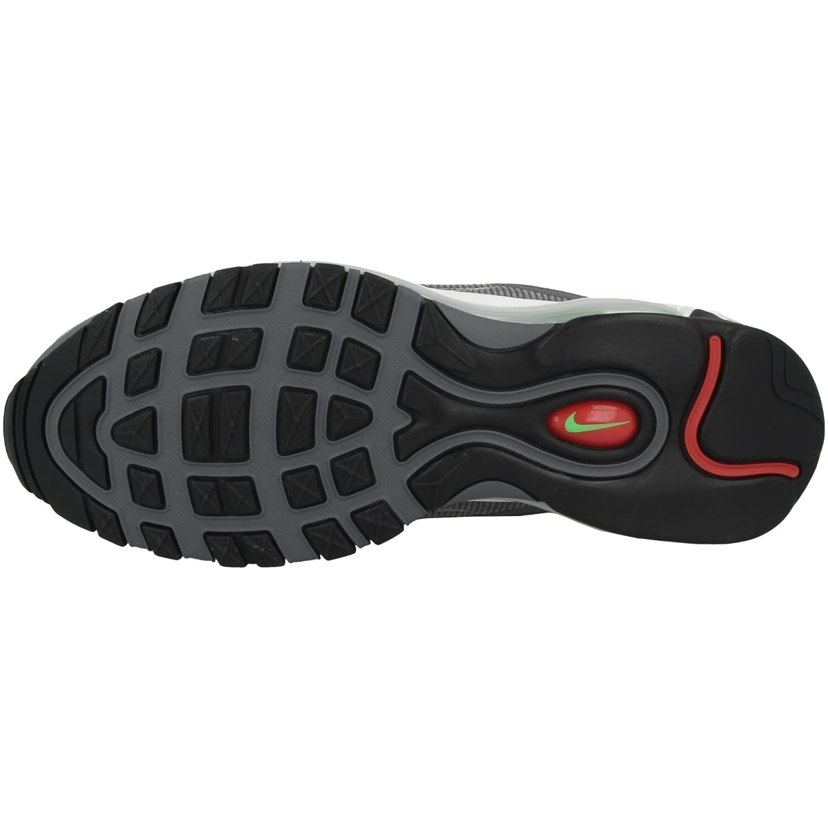 Nike Air Max 97 Men's Running Shoes - Black, Size 5 US | Comfortable Cushioned Sneakers for Jogging, Gym Workouts & Casual Wear