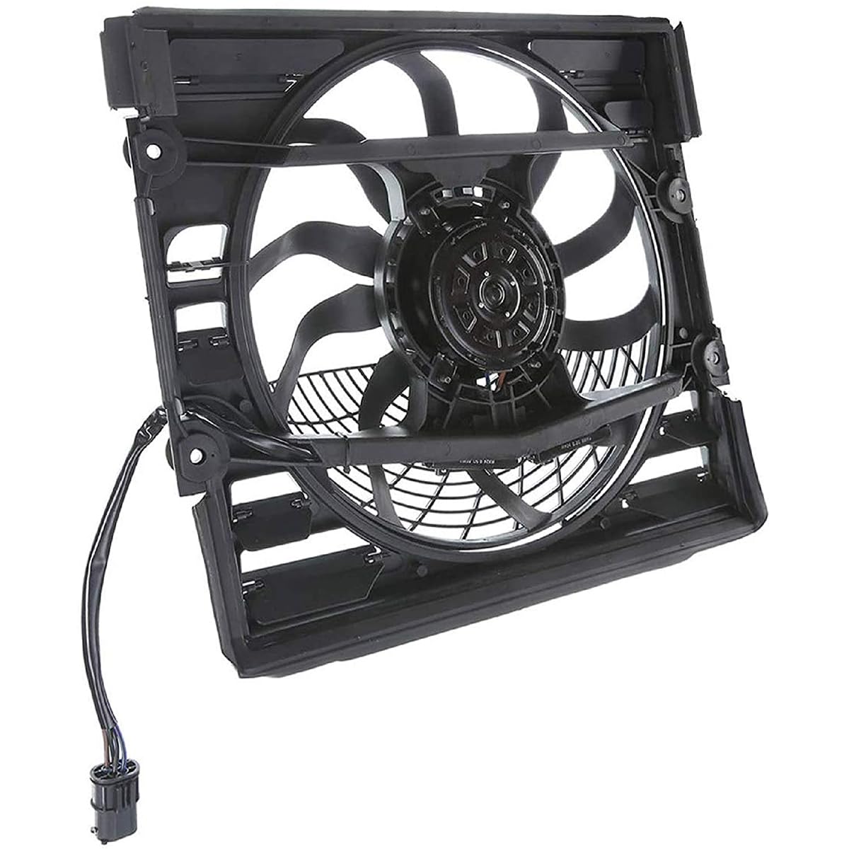 BMW 740i 740iL 750iL E38 Radiator Cooling Fan 621-209 - Compatible with 1996-1998 V8 4.4L & V12 5.4L Petrol Sedan - OEM 344-55010-200 64548369070 64548380774 - Perfect for Engine Cooling System Repair & Maintenance