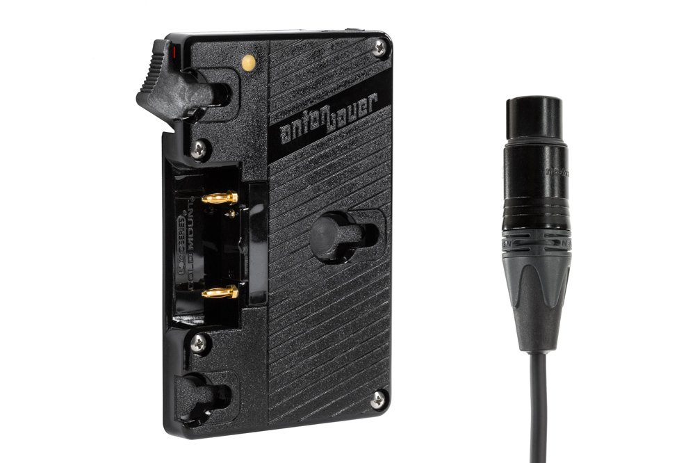 Premium Wooden Camera WC Gold Mount with 4-Pin XLR Connector - Professional Audio & Video Equipment for Filmmaking, Studio Recording, and Live Streaming