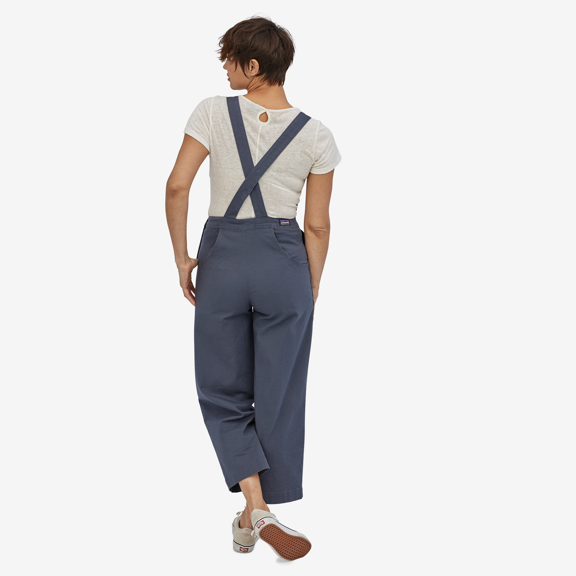 Women's Stand Up® Cropped Overalls - Denim Shortalls Jumpsuit with Adjustable Straps for Summer, Casual Wear & Outdoor Activities