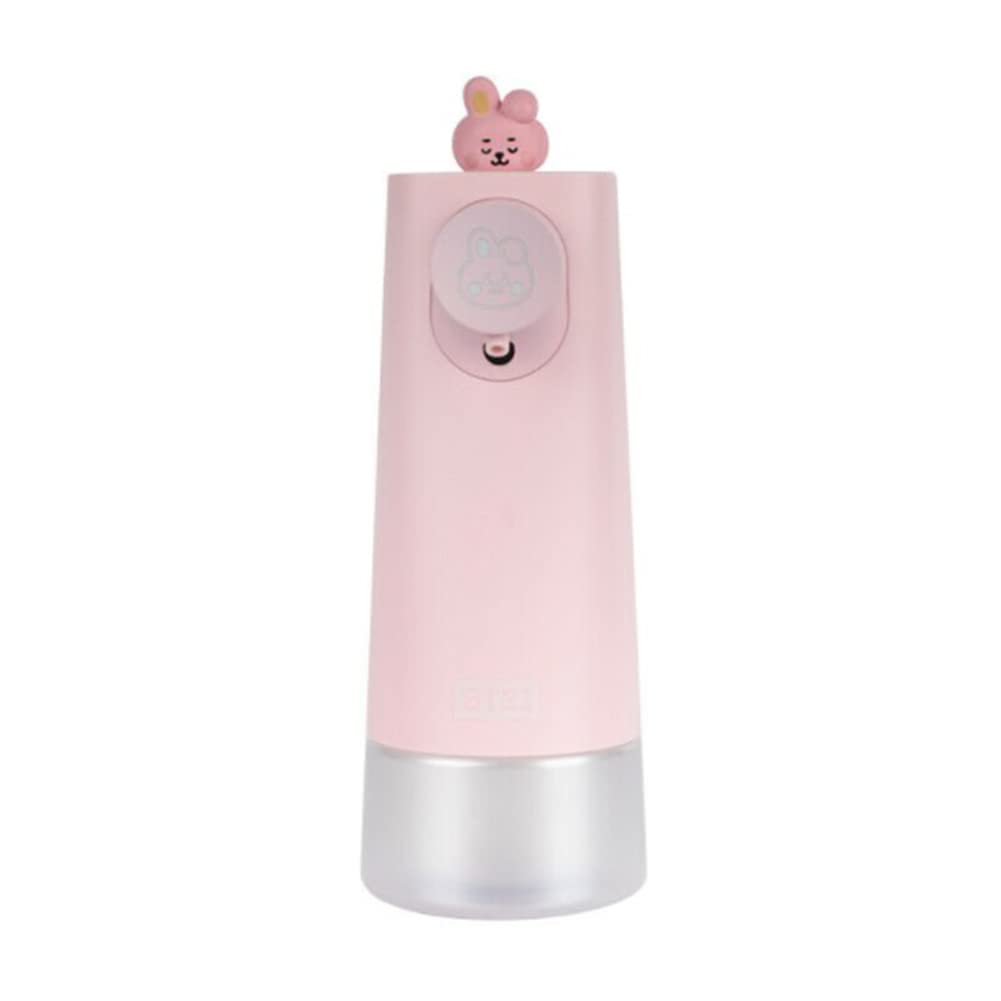 BT21 Auto Soap Dispenser with Refill Liquid Soap (Cooky) - Touchless Hand Soap Dispenser for Bathroom, Kitchen & Office - Cute K-Pop BTS Merchandise for Fans