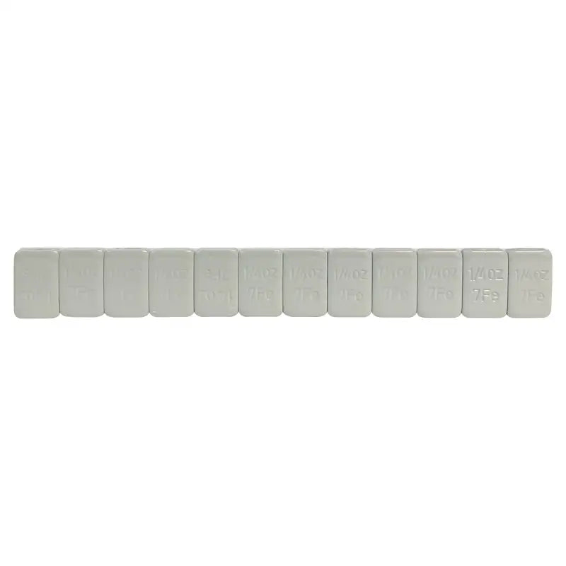 0.25 oz Grey Adhesive Wheel Weights (624-Piece Steel Set) - Perfect for Auto Wheel Balancing, Tire Repair, and DIY Car Maintenance