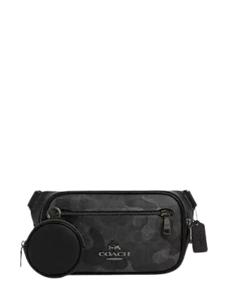 Coach Elias Belt Bag in Signature Camo Print - Stylish Crossbody Fanny Pack for Women | Perfect for Travel, Shopping & Everyday Use