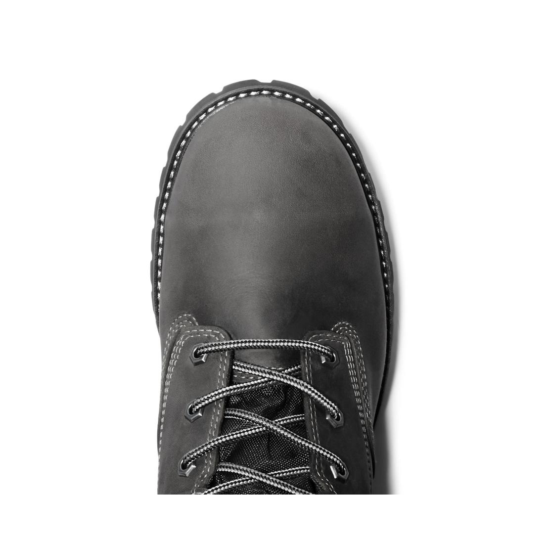 Gritstone 6 Inch Steel Toe Work Boot Black