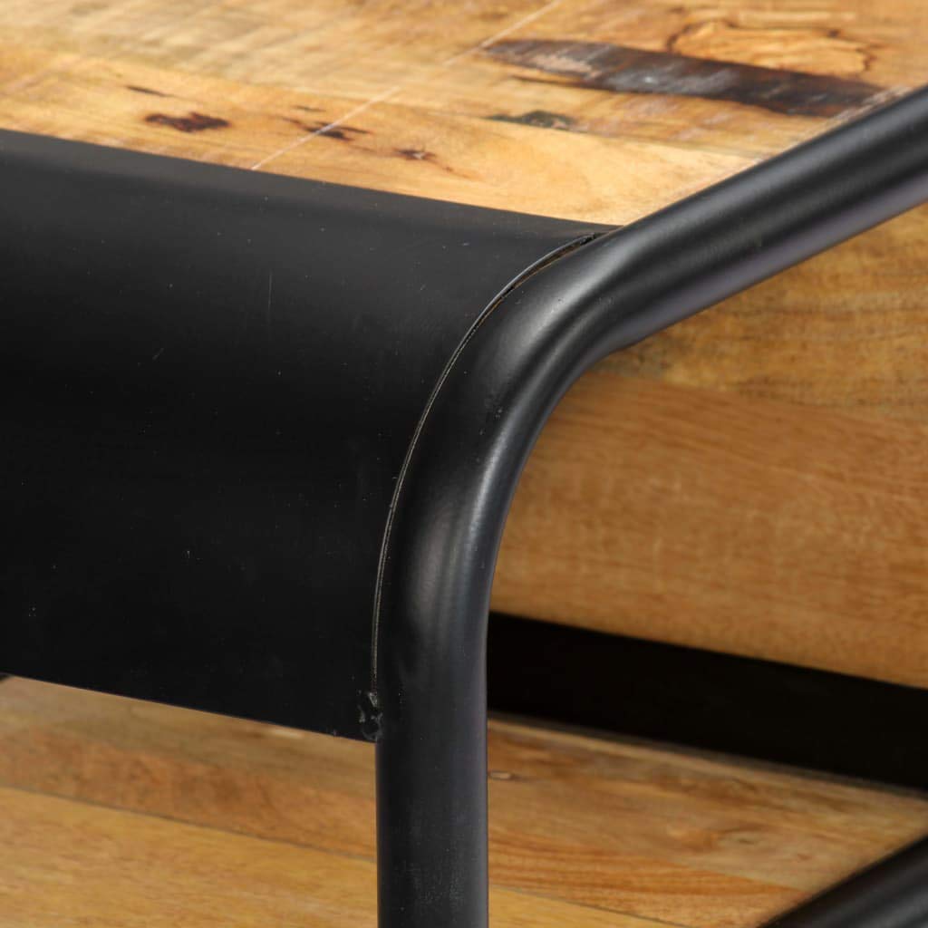 Industrial Style Console Table with Drawer & 2 Storage Compartments - 46.5
