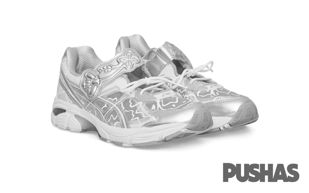 ASICS GT 2160 'Cecilie Bahnsen Mary Jane Pure Silver' Running Shoes (2023) - Lightweight Cushioned Sneakers for Women - Perfect for Jogging, Gym Workouts & Casual Wear