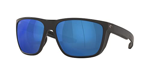 Matte Black/Blue Mirrored Polarized-580p