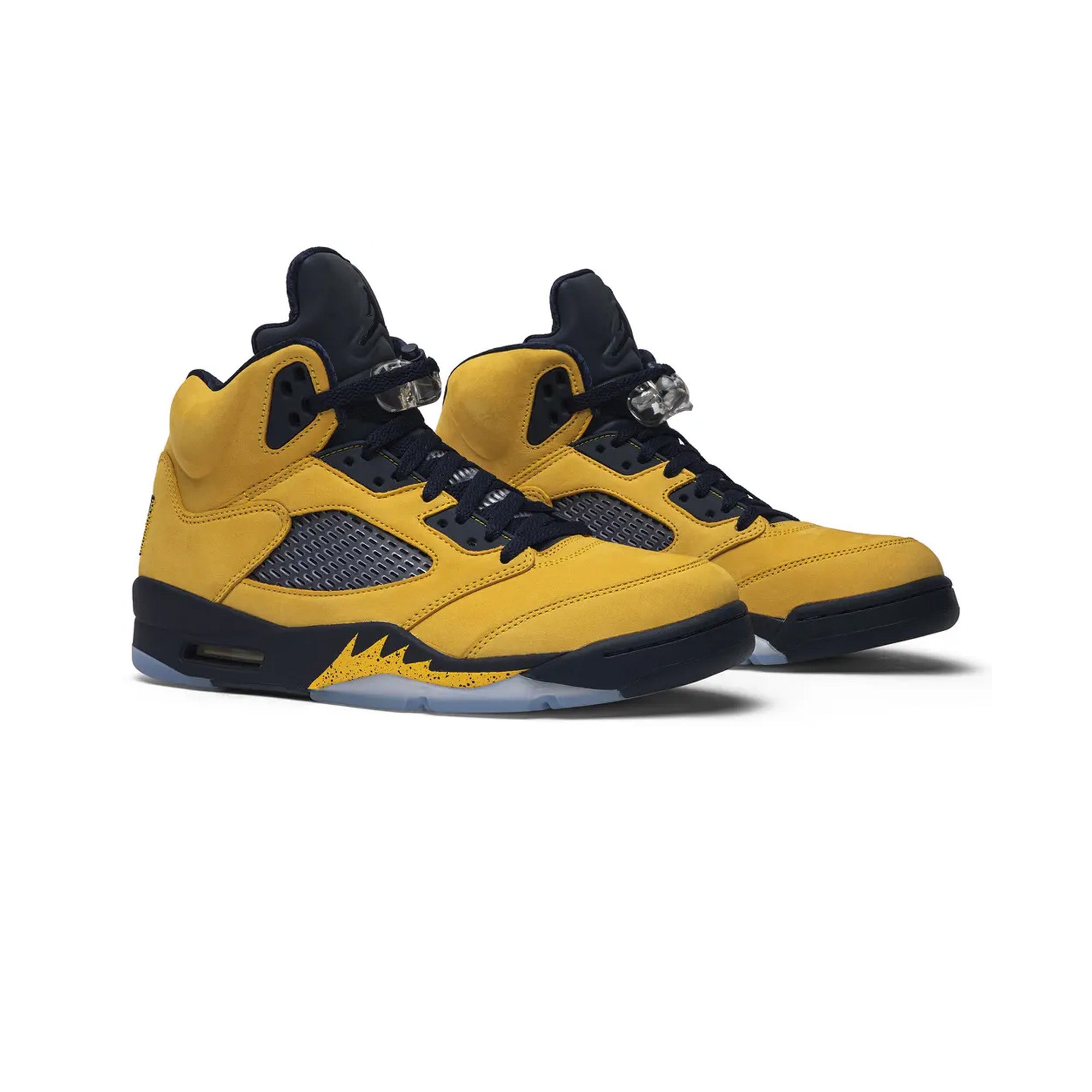 Air Jordan 5 'Michigan' Retro Basketball Shoes - New Authentic Sneakers for Men - Perfect for Streetwear, Collecting & Basketball Games