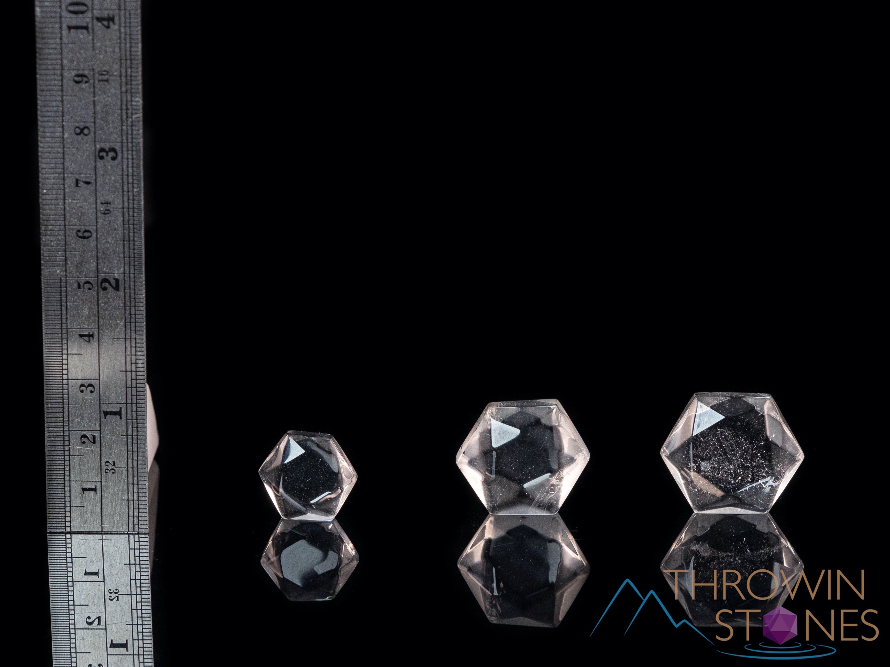 QUARTZ Crystal Prism Hexagon - Sacred Geometry Healing Stone for Meditation, Chakra Balancing & Energy Work | Metaphysical Decor & Spiritual Gift
