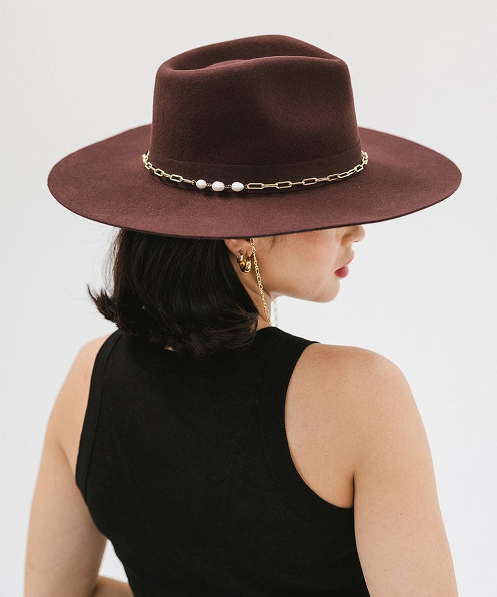 Stylish Raine Wide Brim Fedora Hat for Women - Summer Sun Protection & Fashion Accessory - Perfect for Beach, Outdoor Activities & Casual Wear