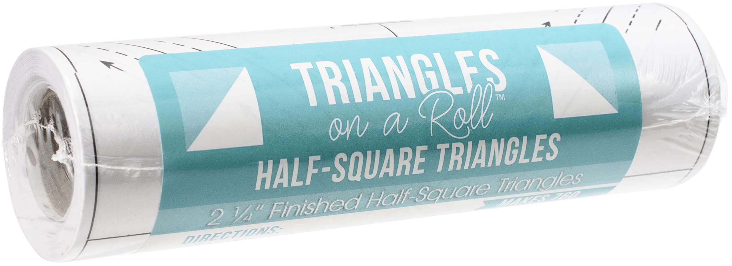 It's Sew Emma Triangles On A Roll 1/2 Square Quilting Ruler - 50 Feet, 2.25