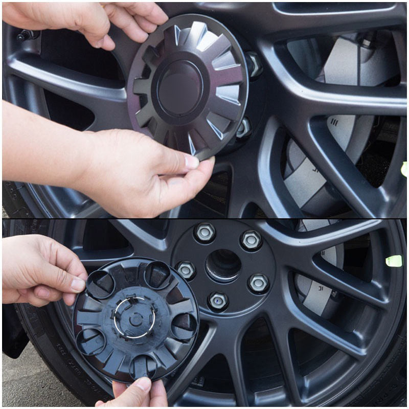 2024+ Tesla Model 3 18 Inch Photon Wheels Center Hub Caps - Gen 1.0 Replacement Parts for Enhanced Wheel Protection & Style | Perfect for Daily Commuting & Road Trips