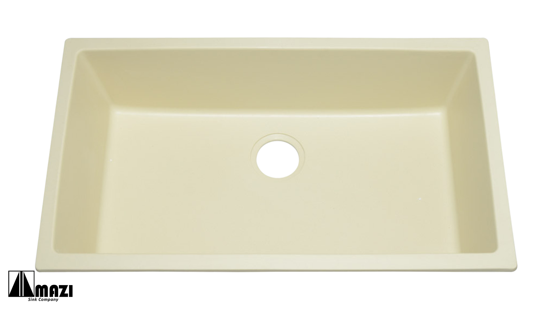 Premium Granite Composite Kitchen Sink KA1 - Heavy Duty 33x22 Inch Undermount Single Bowl Sink for Modern Kitchens, Restaurants & RV Use