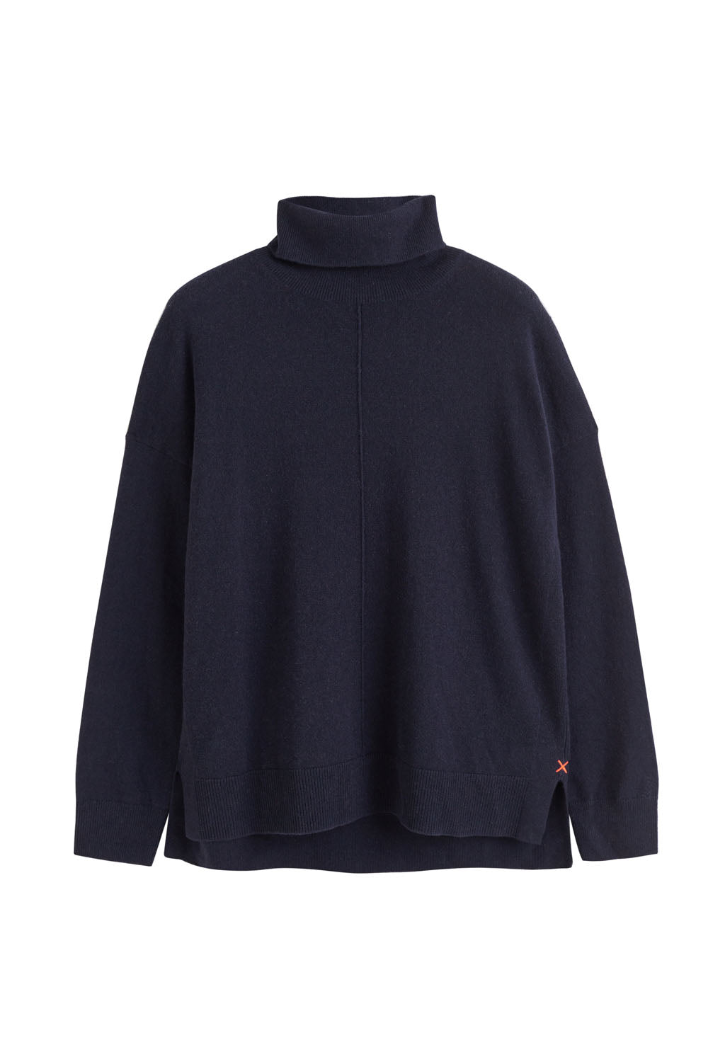 Premium Navy Wool Cashmere Rollneck Sweater for Men - Soft & Warm Winter Pullover - Perfect for Office, Travel & Casual Outfits