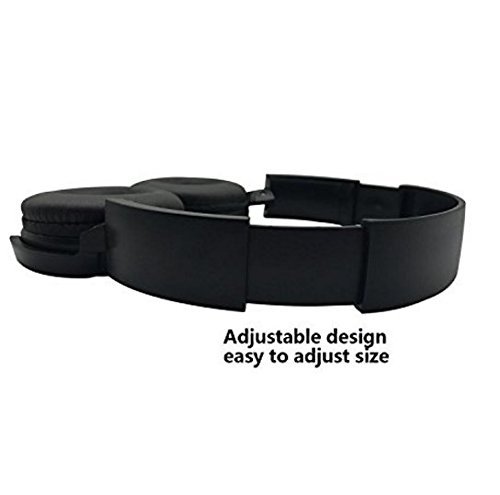 Foldable Over-Ear Headphones with Noise Cancellation & Call Control - Wired Headphones for Men, Women & Kids - Perfect for Work, Travel & Gaming