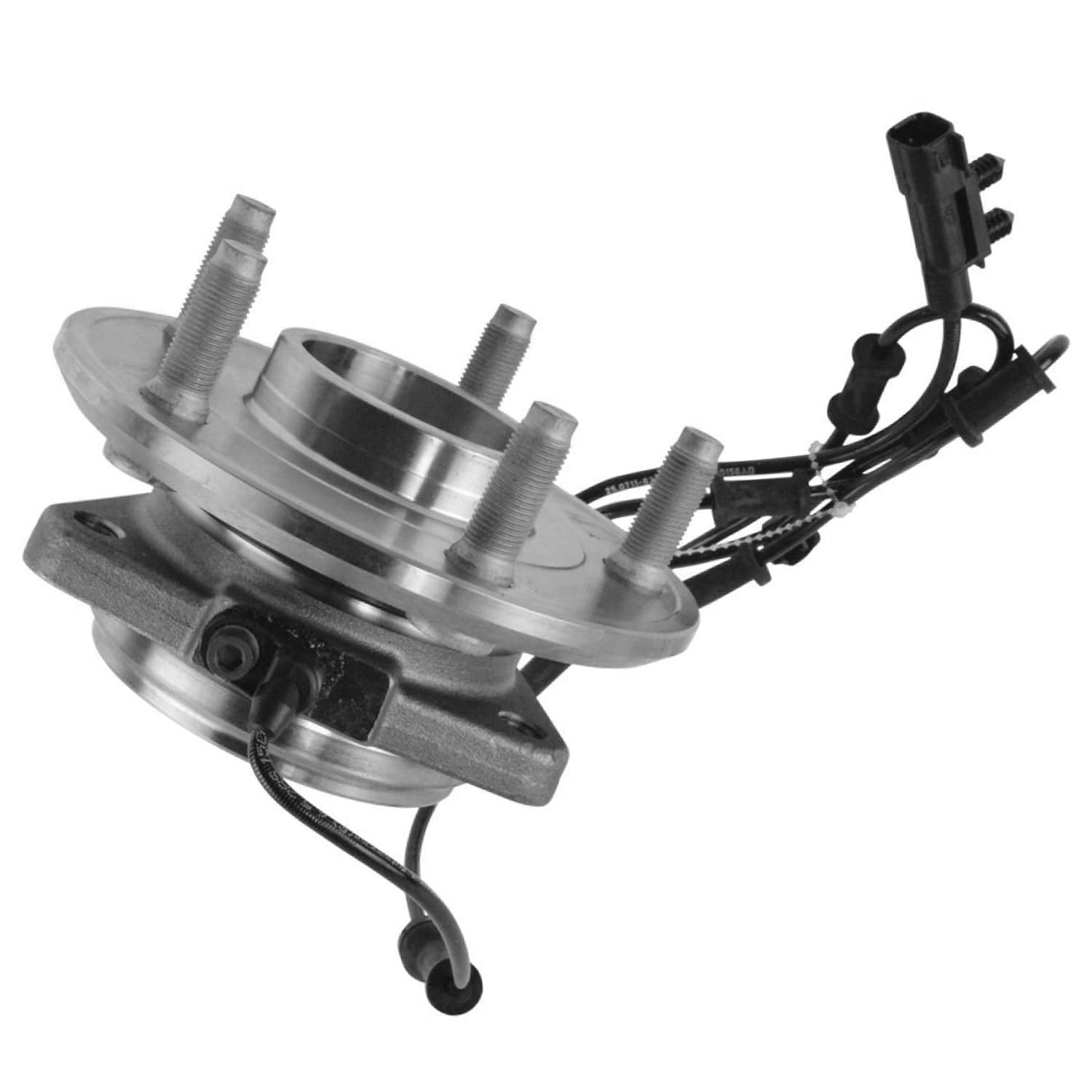 Detroit Axle - 2pc Front Wheel Bearing Hub Assembly Replacement for Jeep Wrangler JK (2011-2018) - High Performance, Easy Installation - Perfect for Off-Roading & Daily Driving
