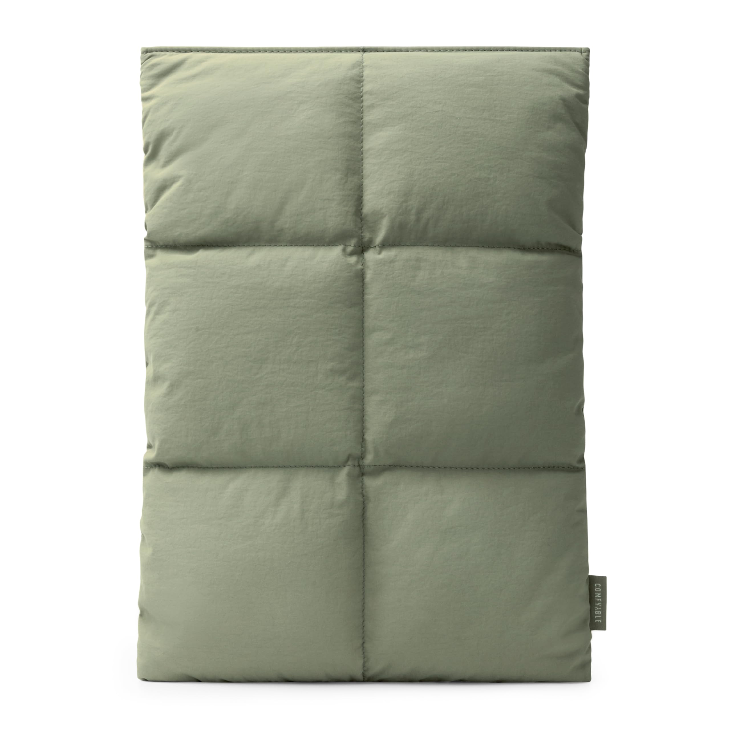 Comfyable Puffy Laptop Sleeve 13-14 Inch | Quilted Puffer Laptop Case for MacBook Air M1/M2/M3/M4 2025 & MacBook Pro M4 Pro/Max | Protective Green Pillow Case | Perfect for Travel, Work & School