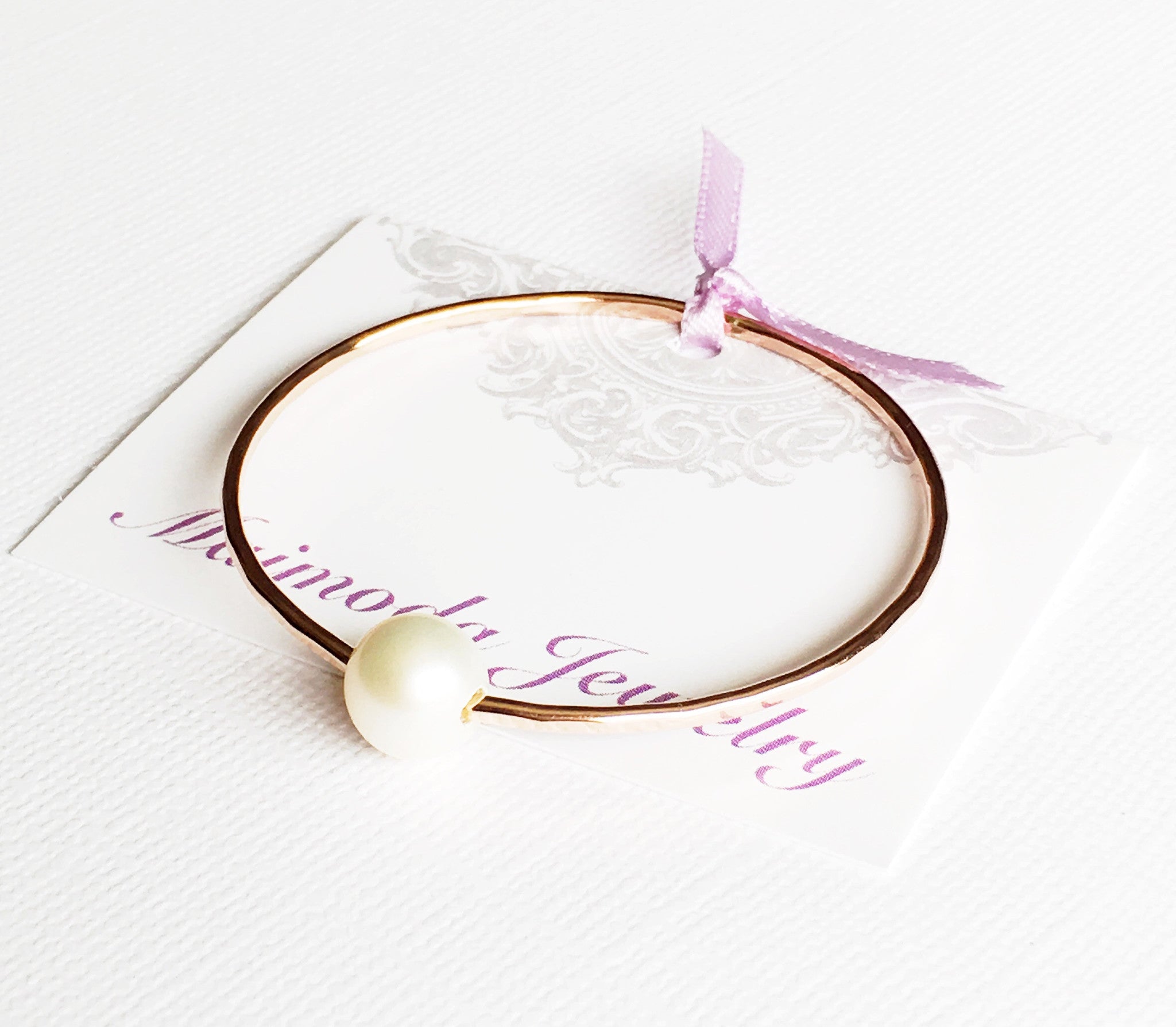 Elegant White Pearl Bangle Bracelet for Women (B254) - Perfect for Weddings, Parties & Special Occasions