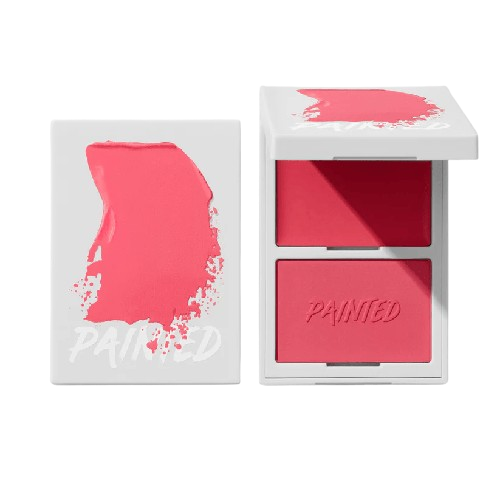 James Charles Painted Rubor Duo - Cream & Powder Blush Set for Flawless Cheek Color | Perfect for Day & Night Makeup Looks