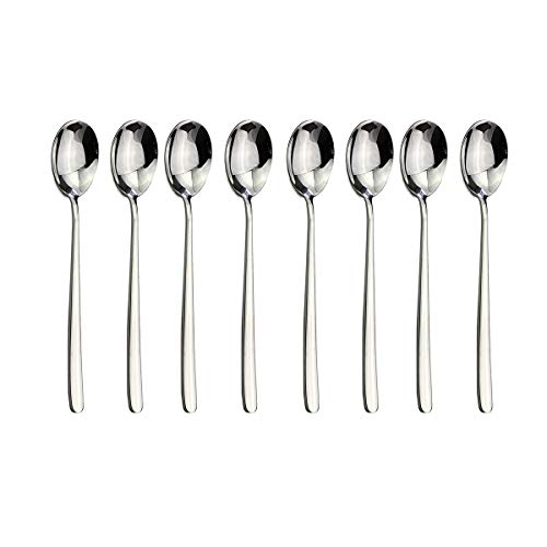 Silver Dessert Spoon 8p